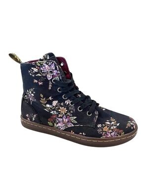 Dr. Martens Hackney Floral Canvas Boots